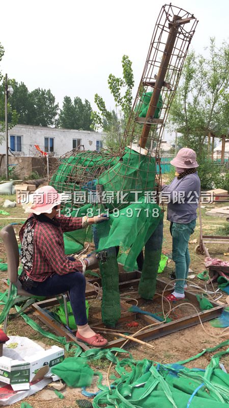 湖北武穴橫崗山立體花壇