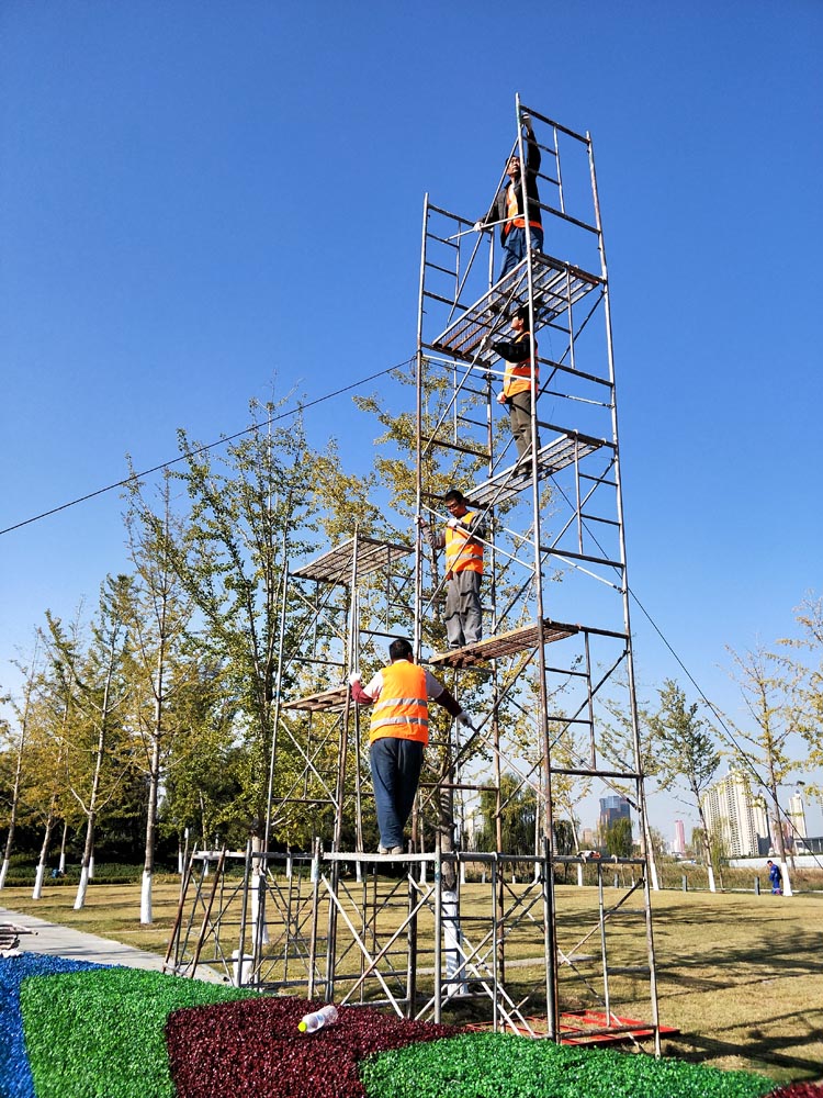 立體花壇,五色草造型,仿真綠雕造型